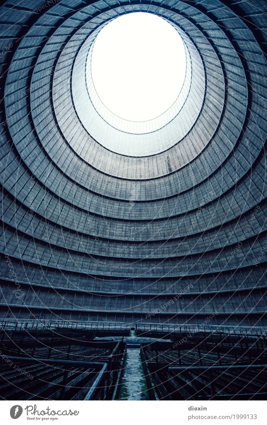 inside the cooling tower [12] Energy industry Nuclear Power Plant Coal power station Energy crisis Deserted Tower Manmade structures Architecture Cooling tower