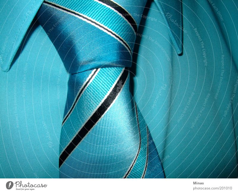 tie Elegant Style Masculine Adults Fashion Cloth Tie Stripe Rich Blue Obedient Smart Disciplined Belief Financial Industry Society Identity Reliability Future