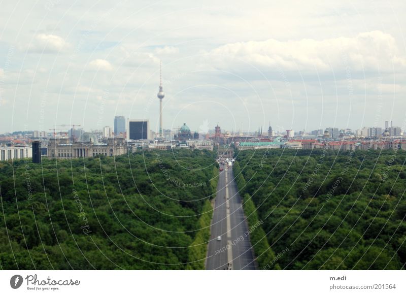 berlinmini Berlin Berlin TV Tower Downtown Berlin Berlin zoo Brandenburg Gate Straße des 17. Juni Reichstag Clouds Sky Park Panorama (View) Tree Uniqueness