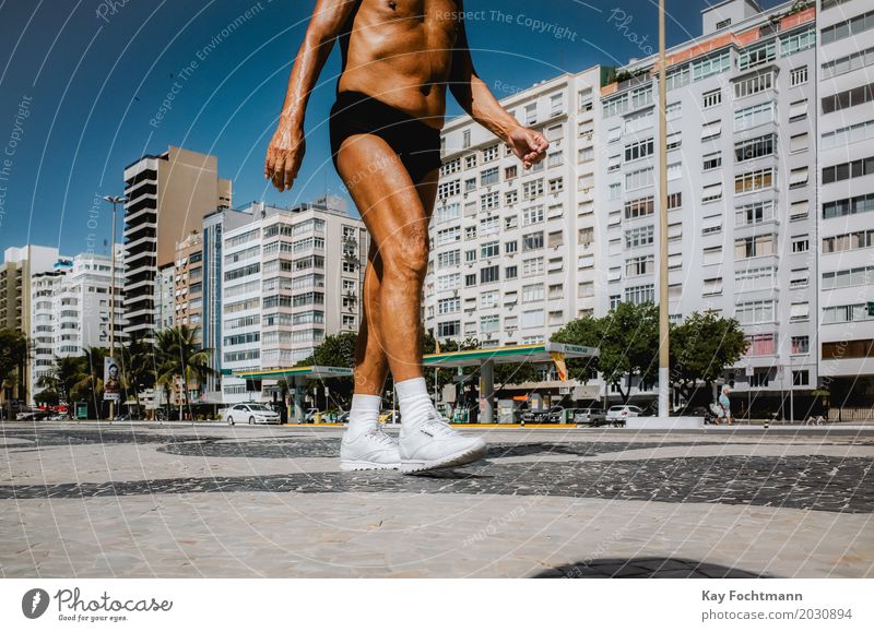 it must go on forever Healthy Care of the elderly Athletic Fitness Wellness Life Vacation & Travel Summer Sports Sports Training Jogging Masculine Man Adults