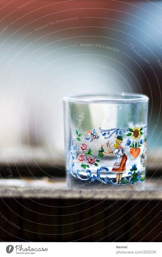 Shot glass Beverage Alcoholic drinks Spirits Glass Schnaps glass Decoration Image Painted Glass painting To enjoy Drinking Delicious Happiness Alcoholism Heart