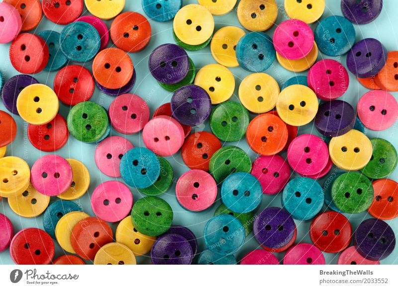 Colorful multicolor vivid buttons background - a Royalty Free