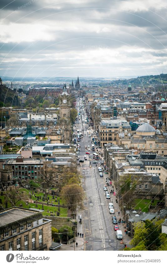 Edinburgh Princess Street A Royalty Free Stock Photo From Photocase   2040895 Edinburgh Princess Street Clouds Spring Photocase Stock Photo Large 