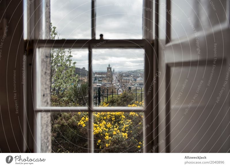 Edinburgh Window View A Royalty Free Stock Photo From Photocase