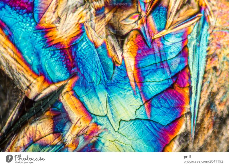 microscopic galactose crystals Science & Research Nature Exceptional d-galactose Sugar microcrystalline Crystal semitransparent transmitted Artificial Minerals