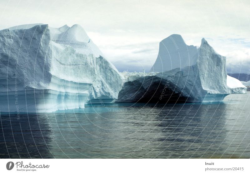 Iceberg 03 Greenland Ocean Cold Blue