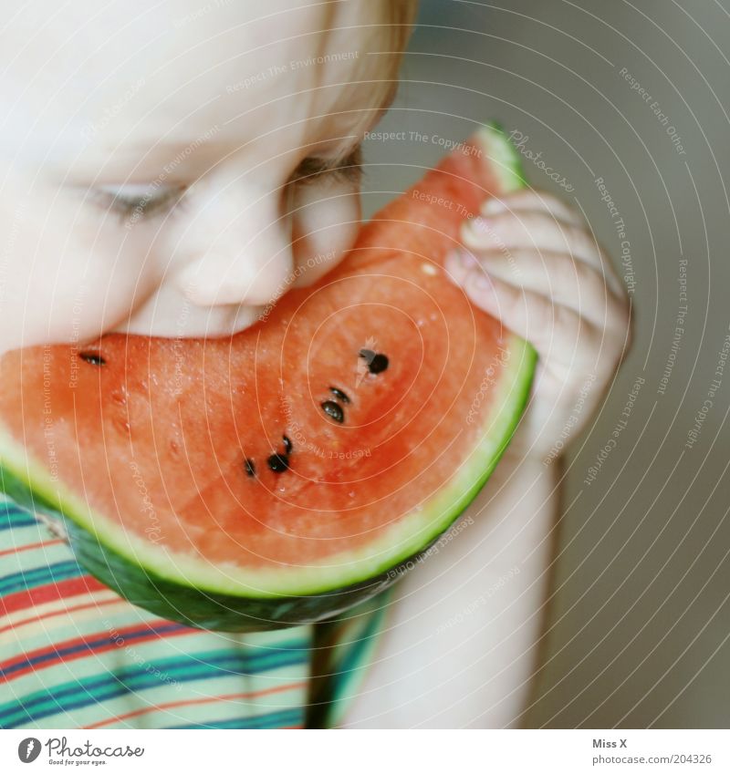 Why is my mouth so small Food Fruit Nutrition Eating Organic produce Vegetarian diet Child Toddler Infancy Mouth 1 - 3 years Fresh Healthy Large Delicious Juicy
