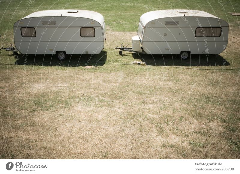 Caravan salt Vacation & Travel Tourism Trip Far-off places Camping Summer Summer vacation Camping site Beautiful weather Warmth Drought Grass Meadow