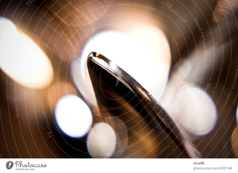 spoon Cutlery Esthetic Point of light Still Life Colour photo Interior shot Close-up Detail Macro (Extreme close-up) Light Shallow depth of field Silver Corner