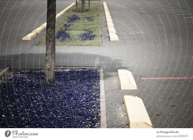blueglass country Transport Traffic infrastructure Road traffic Street Lanes & trails Parking lot parking lot marking Concrete Glass Sign Signs and labeling