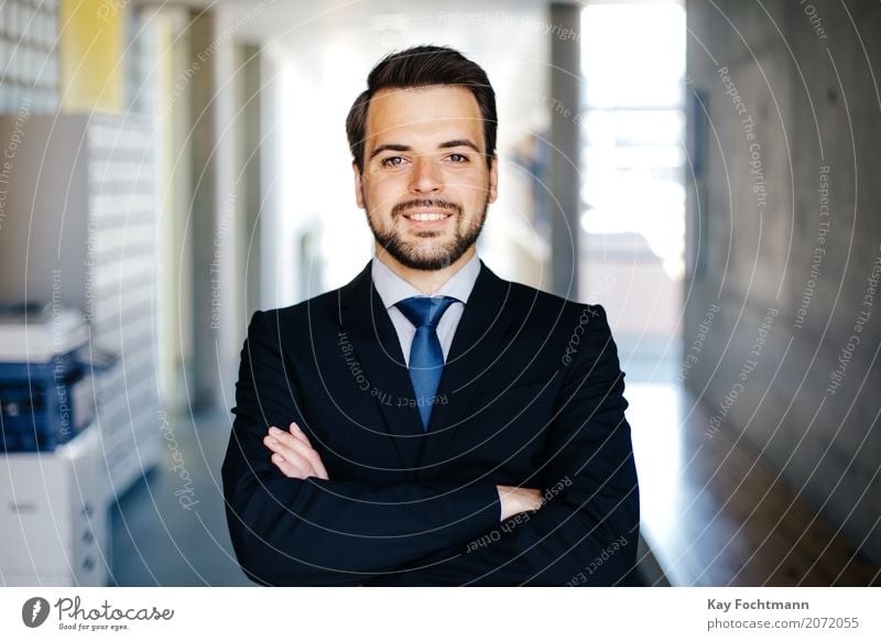 Business portrait of a young man Luxury Elegant Style Work and employment Office work Financial Industry Company Career Success Masculine Man Adults Life 1
