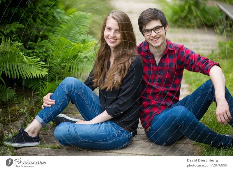 Katharina & Patrick Masculine Feminine Young woman Youth (Young adults) Young man Couple Life 2 Human being 18 - 30 years Adults Nature Spring Summer
