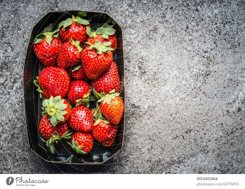 strawberries Food Fruit Dessert Nutrition Organic produce Vegetarian diet Diet Style Design Healthy Eating Life Summer Nature Background picture