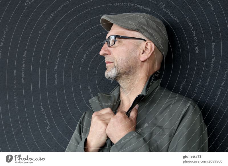 AST 10 | Confidence Masculine Man Adults Human being 45 - 60 years Jacket Eyeglasses Hat Cap Peaked cap Gray-haired Short-haired Facial hair Designer stubble