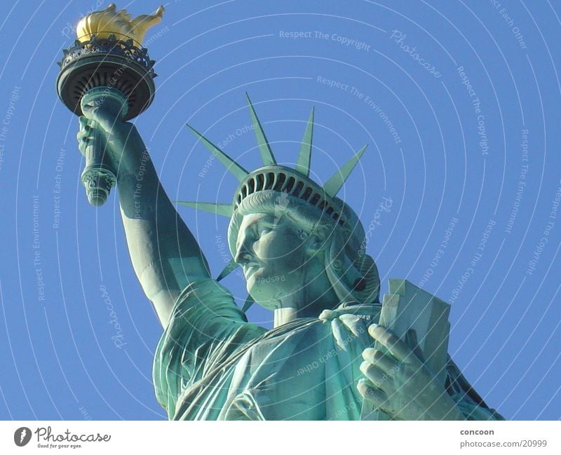 Statue of Liberty New York City Americas Symbols and metaphors North America Freedom USA