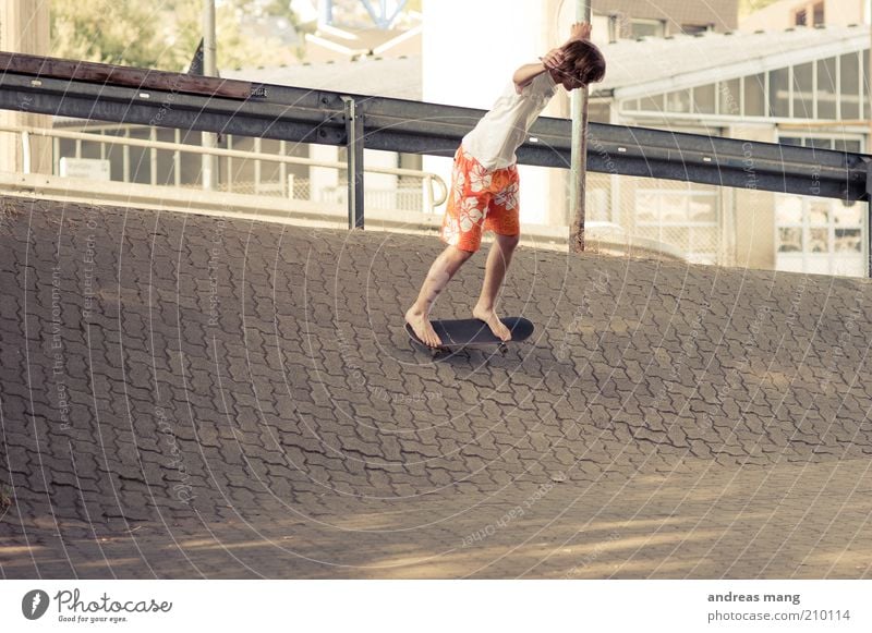 This is where I live | No. 002 Style Sports Skateboarding Young man Youth (Young adults) Swimming trunks Driving Fitness Athletic Free Hip & trendy Town Joy