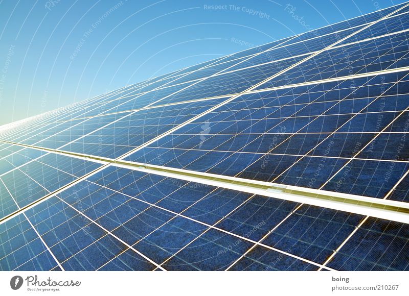 solar Energy industry Technology Science & Research Advancement Future High-tech Renewable energy Solar Power Beautiful weather Solar cell Sunbeam Electricity