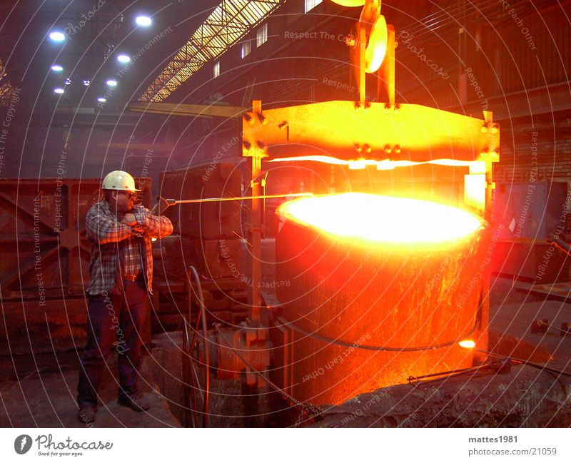 work Work and employment Foundry Physics Glow Hot Working man Heater Embers Industry Rain Warmth Sun steam