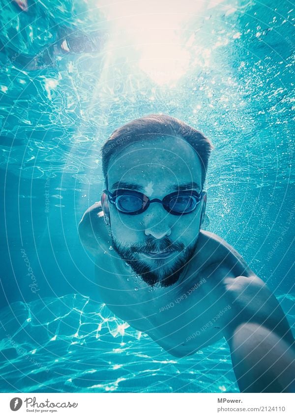 underwaterselfie Lifestyle Joy Athletic Fitness Leisure and hobbies Vacation & Travel Tourism Sports Sports Training Human being Masculine Young man