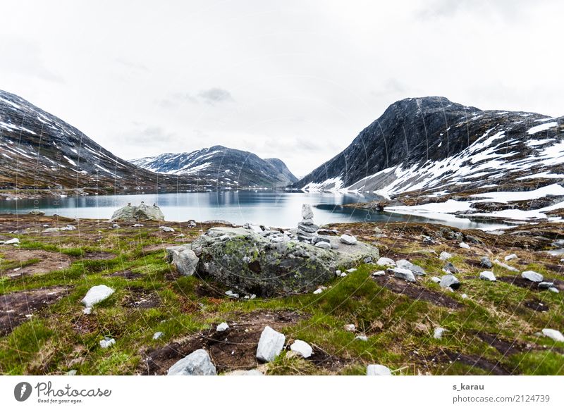 Norway Vacation & Travel Adventure Freedom Mountain Hiking Nature Rock Peak Glacier Lake Calm Authentic Relaxation Experience Cold Landscape National Park