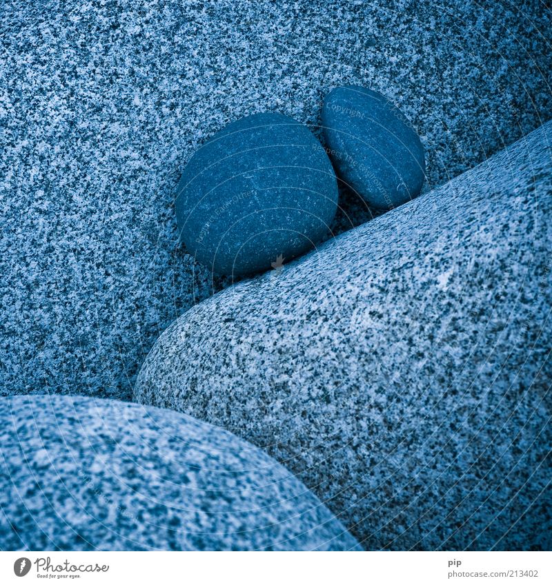 stones make blue Rock Granite Stone Blue Bizarre Colour Contact Stagnating Attachment In pairs Narrow Inseparable Firm Middle Upward Round Stony Together