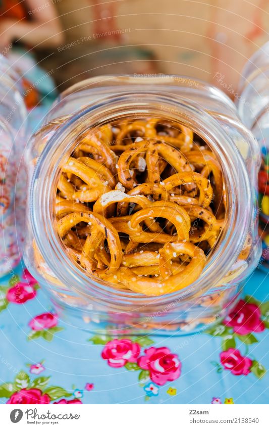delicious pretzels Food Dough Baked goods Eating Fast food Delicious Colour To enjoy Nostalgia Tablecloth Flower Garden Hut Snack Glass Unhealthy Salty topping