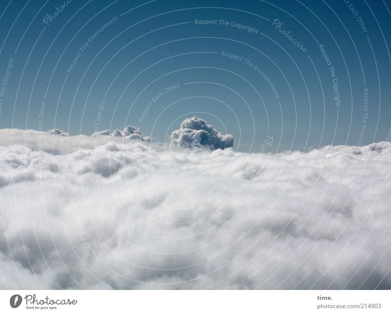 Cloud 7 Beautiful Far-off places Sky Clouds Horizon Bad weather Tall Uniqueness Cuddly Above Soft Blue Steam Wool Atmosphere Accumulation Exterior shot Deserted