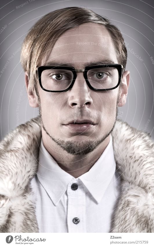 CASE WINTER 2010/2011 Style Human being Masculine Young man Youth (Young adults) 18 - 30 years Adults Fashion Shirt Eyeglasses Hair and hairstyles Facial hair