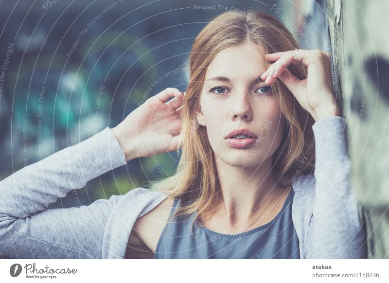 portrait of a beautiful young girl - a Royalty Free Stock Photo from ...