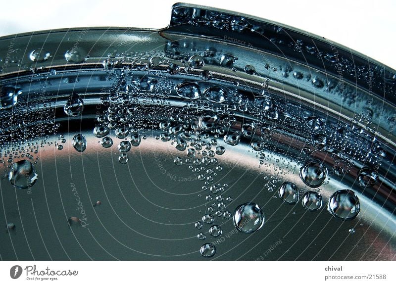 Condensation water 2 Reflection Glittering Electrical equipment Technology Drops of water Water Metal