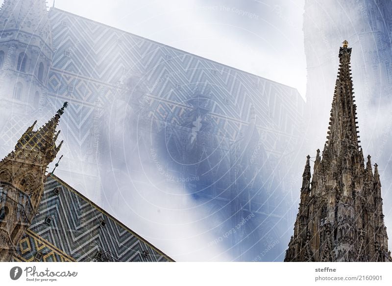 Around the World: Vienna Travel photography Tourism Vacation & Travel Round trip around the world steffne St. Stephen's Cathedral Double exposure