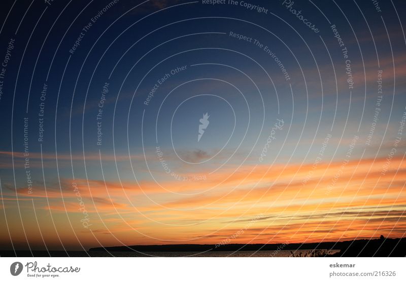 Formentera sunset Nature Landscape Elements Water Sky Clouds Horizon Sunrise Sunset Summer Weather Coast Beach Ocean Mediterranean sea Island Balearic Islands