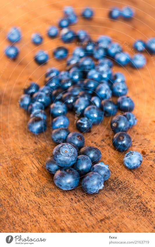 Blueberries on wood background Blueberry Delicious Fruit Healthy Healthy Eating Health care Vitamin Food Nutrition Beautiful Sweet Dessert Berries Forest Violet