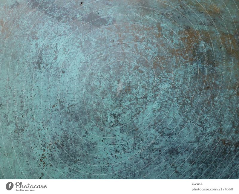Patina Texture on Bronze 2 Style Design Art Environment Stone Metal Steel Rust Water Graffiti Line Trashy Blue Multicoloured Gold Green To console Calm Purity