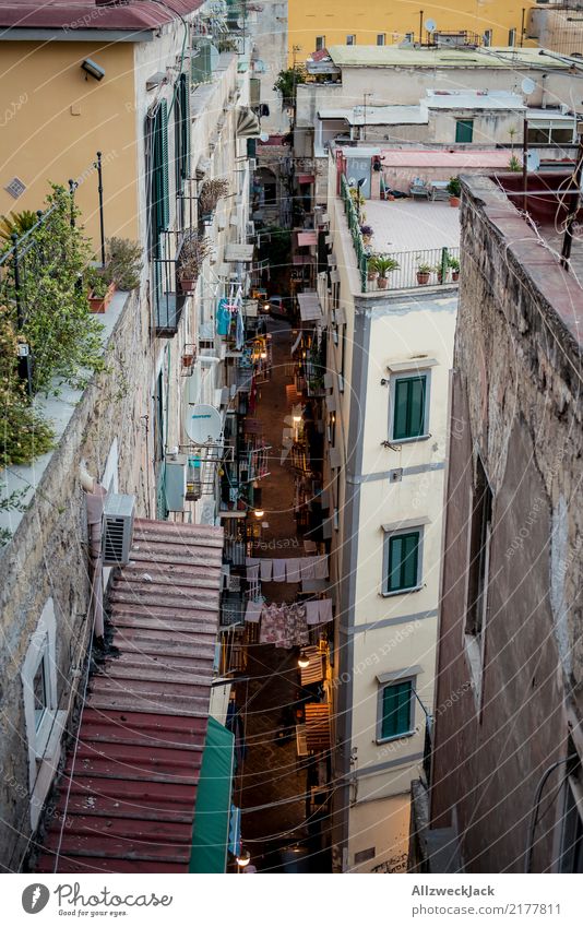The streets of Naples 10 Colour photo Exterior shot Bird's-eye view Vacation & Travel Sightseeing City trip Summer vacation Lifestyle