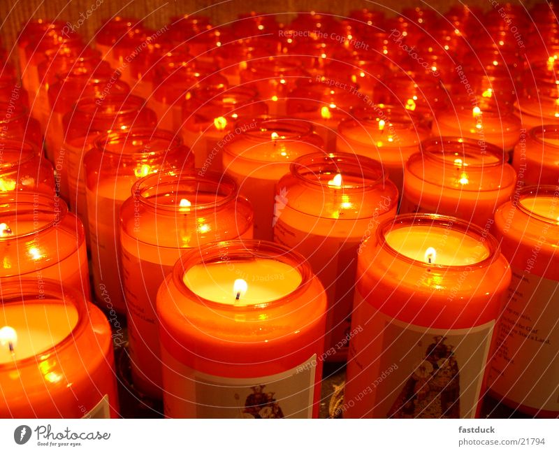hope Candle Light Red Yellow Things Blaze Cathedral Luxemburg Religion and faith church