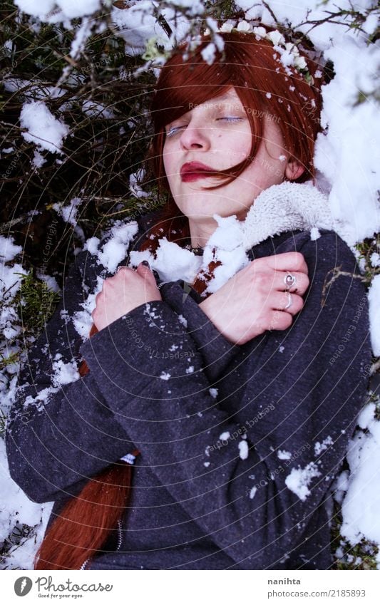 Free Images : snow, winter, woman, weather, lady, season, feamle