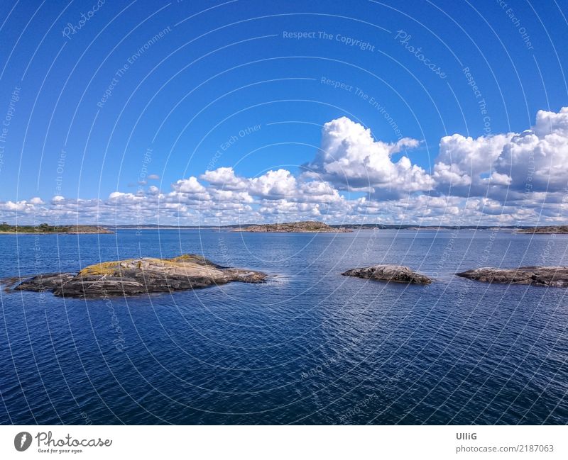 Koster Fjord off South Koster Island (Sydkoster), Bohuslan County, Sweden. Kosterhavet Kosteröarna North Koster Skagerrak Sverige archipelago destination