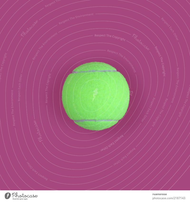 tennis ball isolated on magenta background sport color yellow Sports Tennis ball