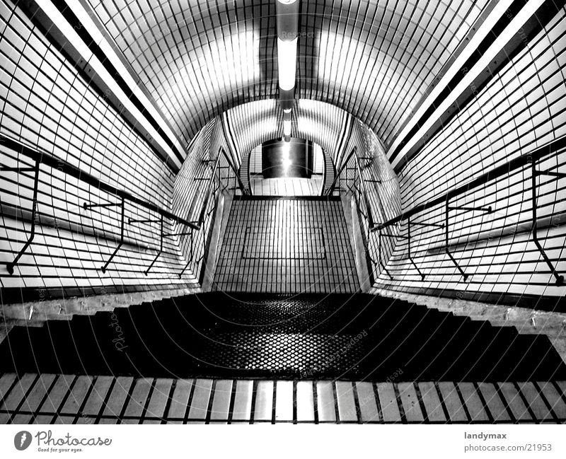 subway London Underground Architecture Ladder departure