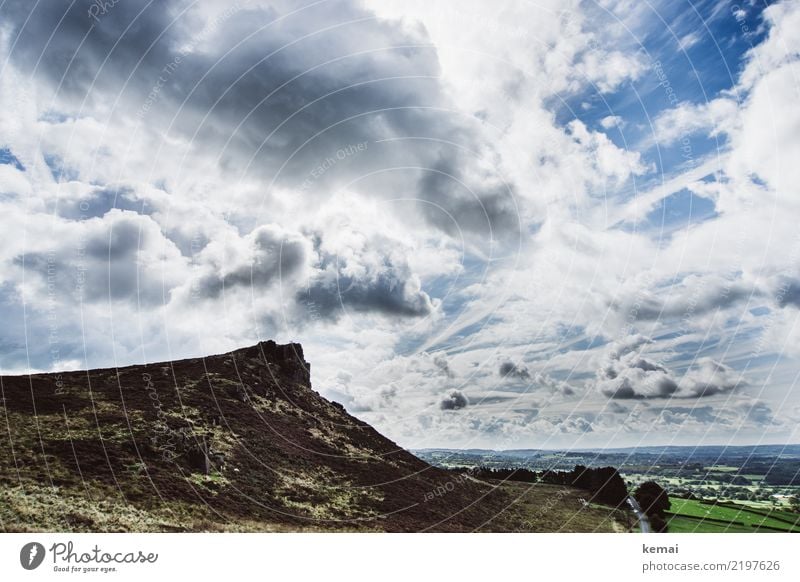 The Roaches: Cloud Show Harmonious Well-being Contentment Calm Leisure and hobbies Vacation & Travel Trip Adventure Far-off places Freedom Nature Landscape Sky