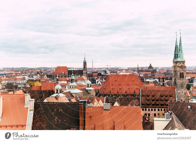 View from the Kaiserburg Nuremberg Lifestyle Luxury Vacation & Travel Tourism Trip Far-off places Freedom Sightseeing City trip Education Destination