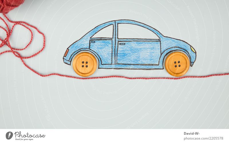 car pollution drawing