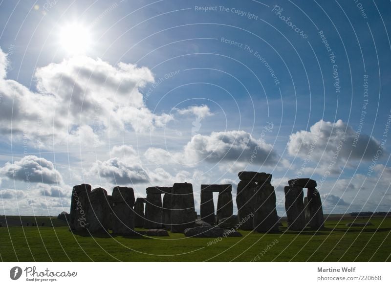 hip pile of stones Nature Landscape Sunlight Beautiful weather Stonehenge England Great Britain Europe Deserted Tourist Attraction Culture Mystic cult site