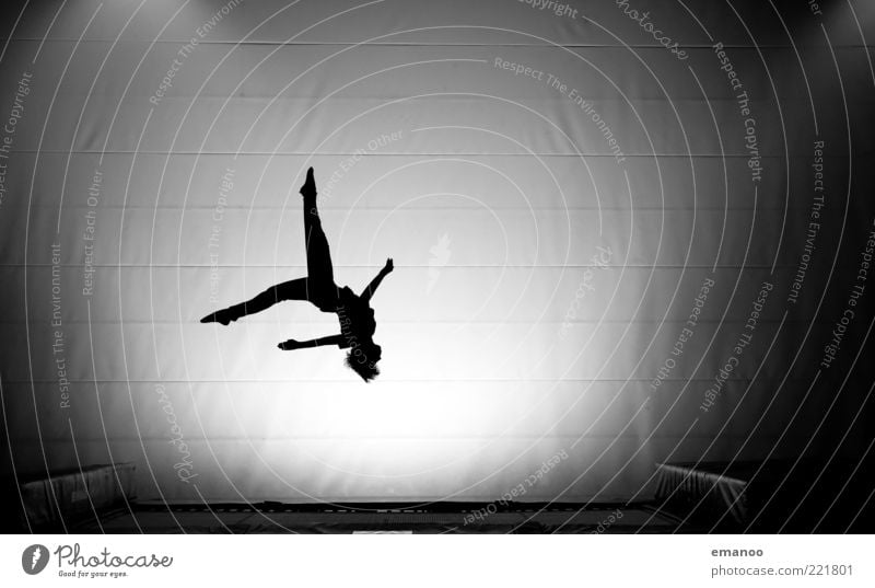 Silhouettes of people doing Sport, fitness, gymnastics, gym