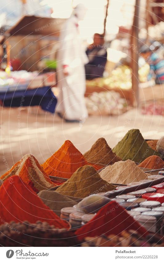 #A# Spice market Herbs and spices Esthetic Markets Marketplace Market day Spice store Curry powder Arabia Oriental Food Near and Middle East Colour photo