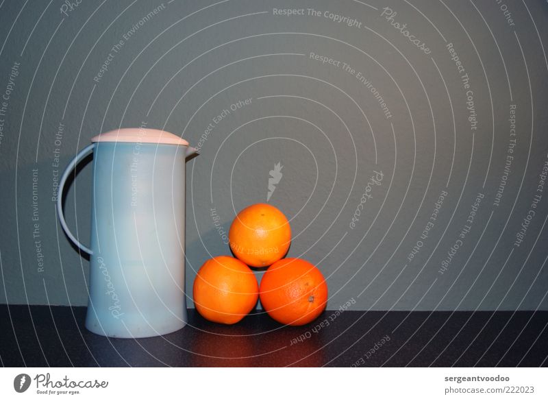 ...tea and oranges that come all the way from China... Food Fruit Orange Nutrition Beverage Hot drink Tea Thermos coffee pot Design Esthetic Colour Inspiration