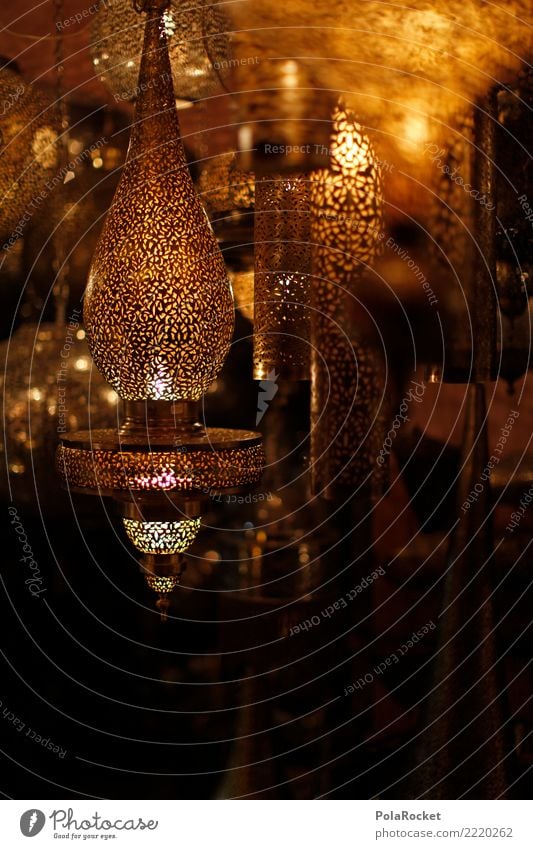 #A# Lights Market Art Work of art Esthetic Lamp Light (Natural Phenomenon) Flare Visual spectacle Bright spot Near and Middle East Arabia Gold Many Blur