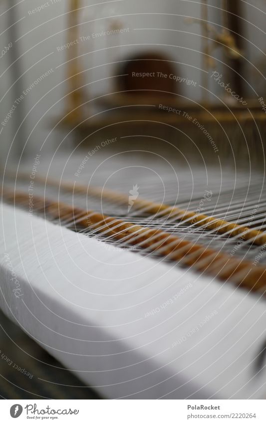 #A# Weaver Technology Esthetic Woven Machinery Cloth Morocco White Colour photo Subdued colour Interior shot Close-up Detail Experimental Abstract