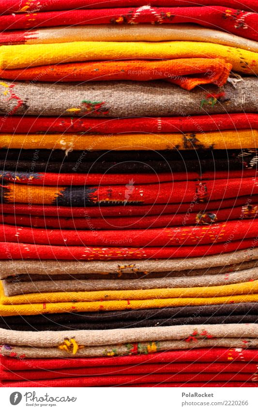 #A# Fabrics Art Esthetic Cloth Fabric thread Cloth pattern Carpet Many Level Collection Colour photo Multicoloured Interior shot Close-up Detail Experimental